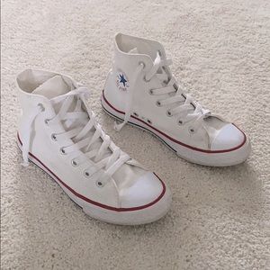 White High top Converse